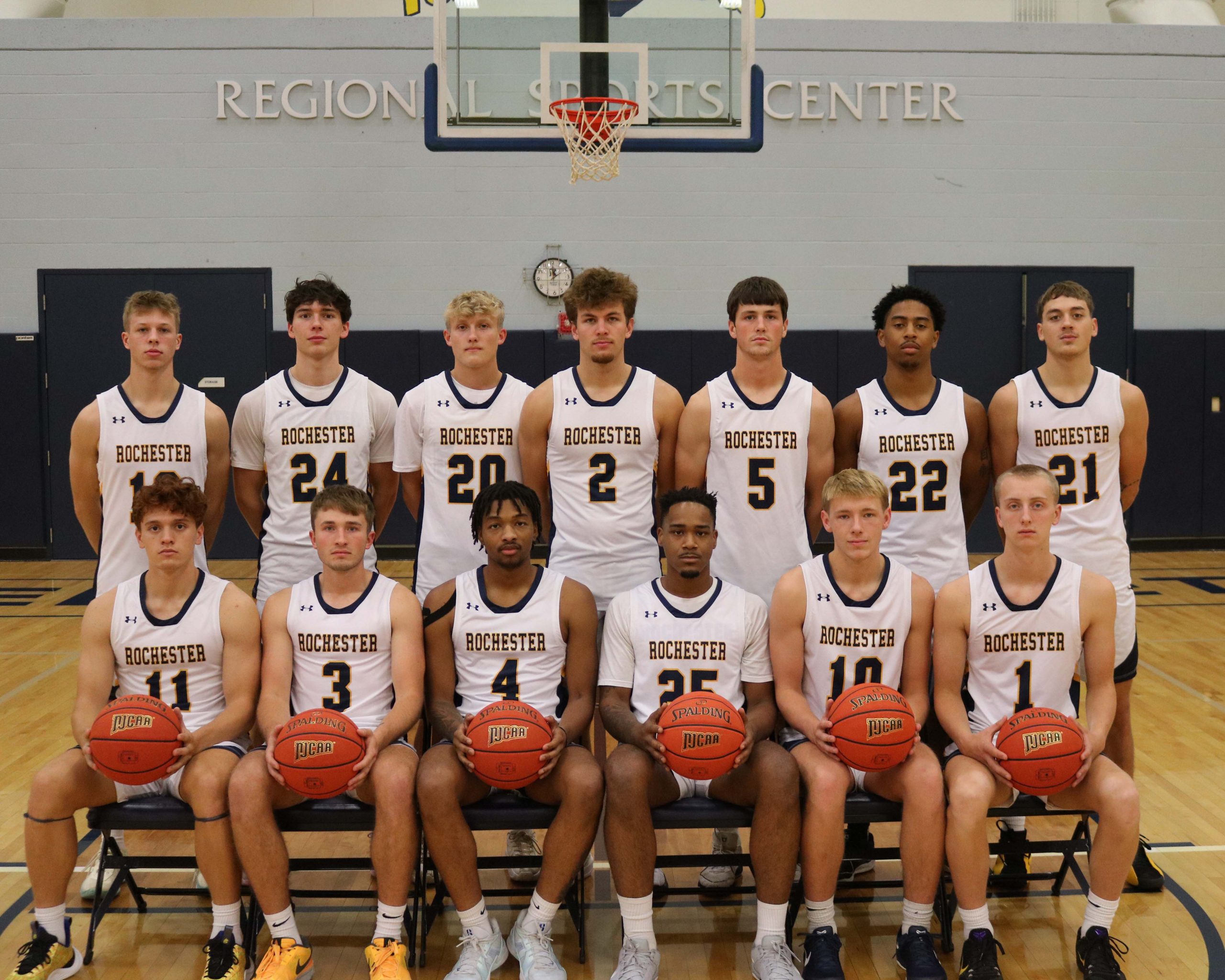 2024-2025 RCTC Men's Basketball Team